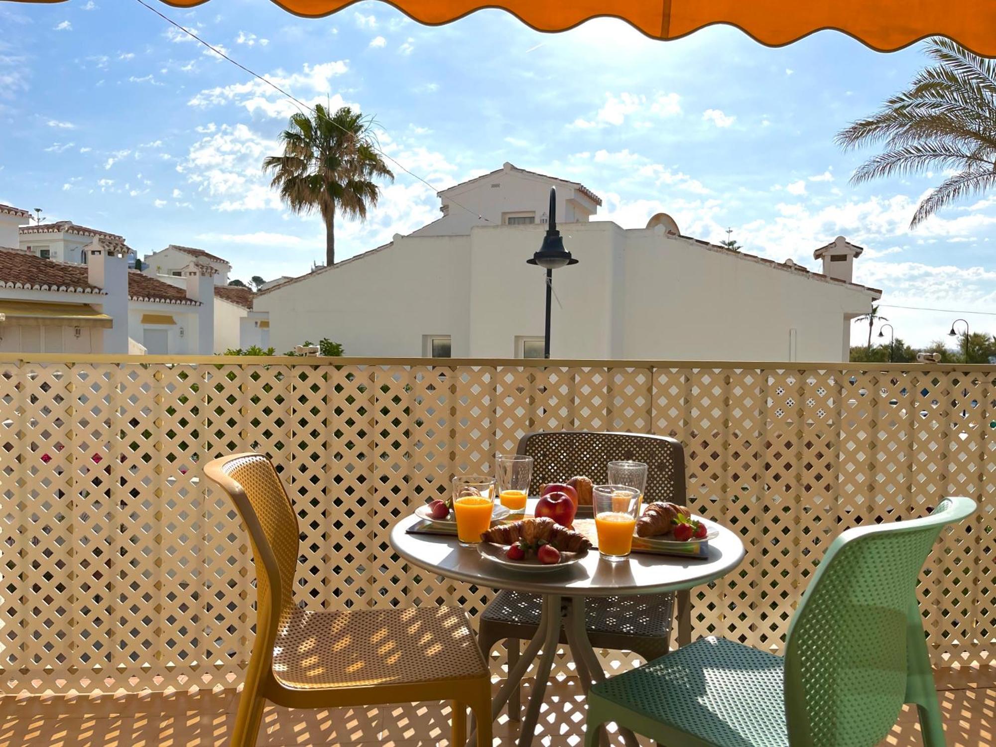 Calabella 1 Pirate View, Frontline Beach La Cala De Mijas, Wi-Fi Eksteriør bilde
